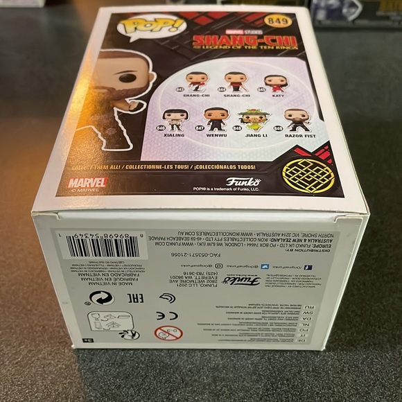 Pop! 849 Razor Fist from Shang-Chi - Picture 9 of 9